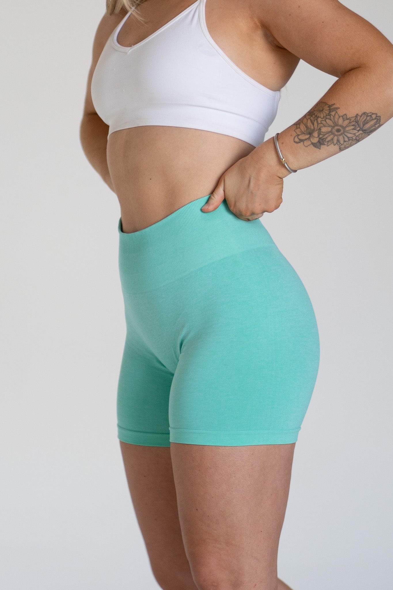 Premier Shorts - Seafoam - HERCULETTEShorts