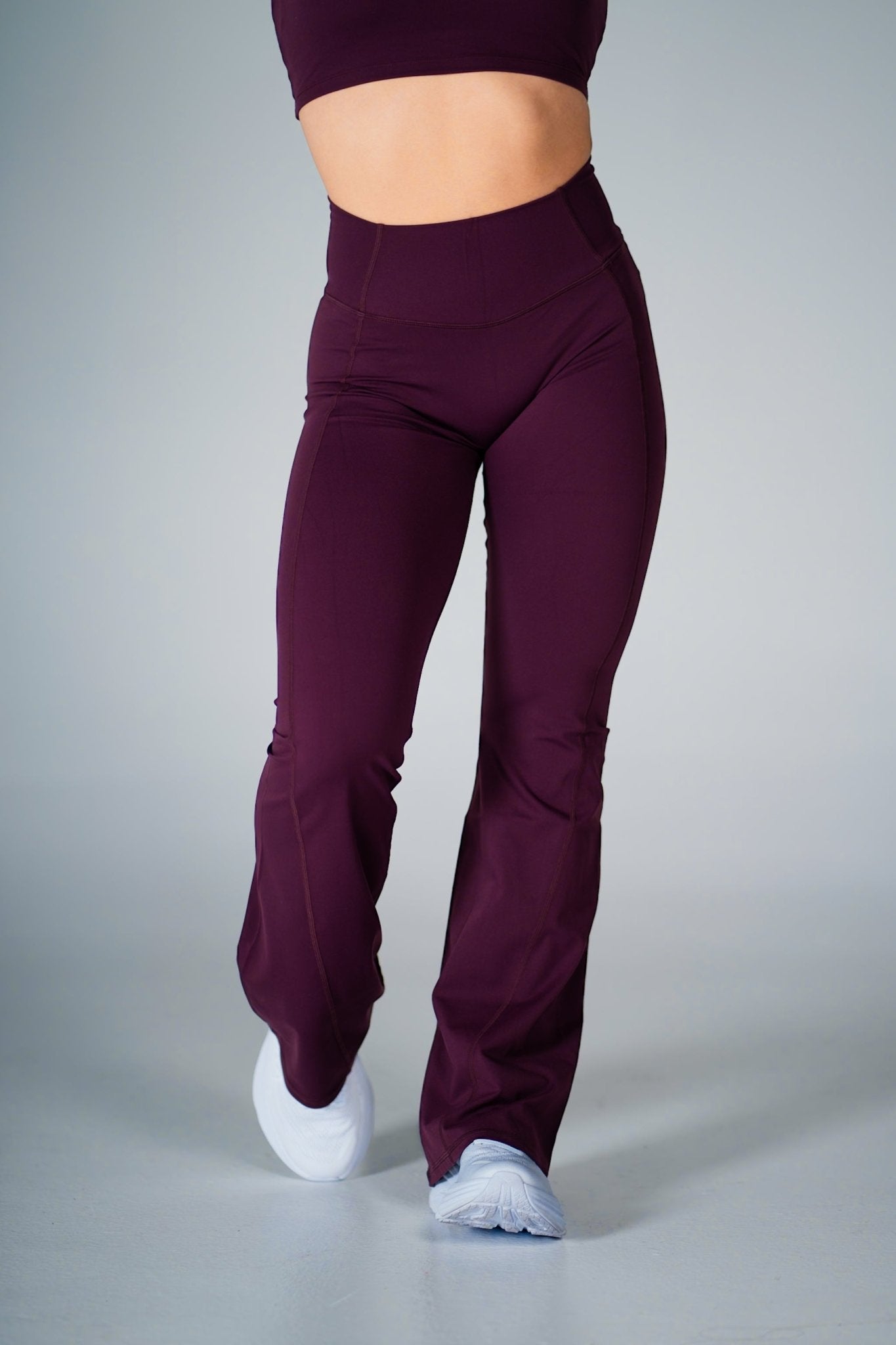 Prodigy Flare Pants - Berry - HERCULETTE