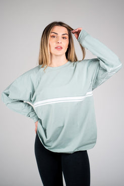 Retro LS Shirt - Sage - HERCULETTE