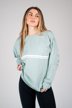 Retro LS Shirt - Sage - HERCULETTE